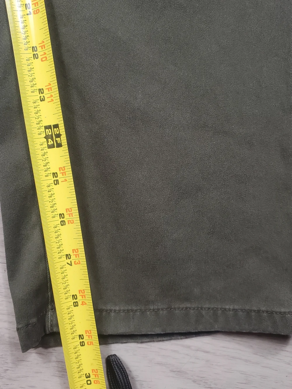 Brooks Brothers Mens 35x29 Olive Green Stretch Chino Pants